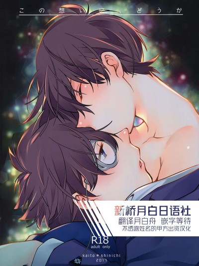 [新橋月白有償漢化] (HARUCC22) [Ash Wing (まくろ)] この想いに、どうか (名探偵コナン)