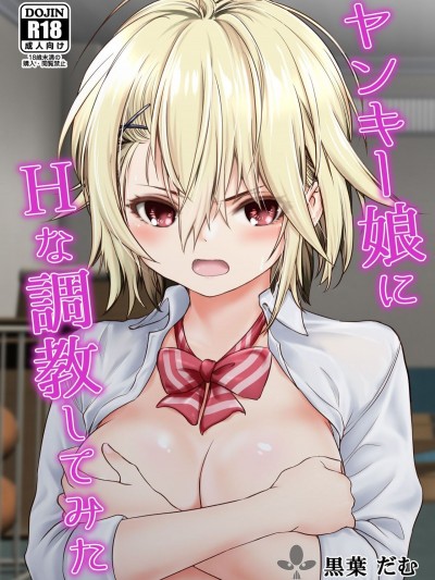 [だむ工房 (黒葉だむ)] ヤンキー娘にHな調教してみた [中國翻訳]