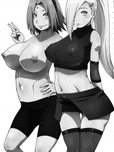 (C92) [からきし傭兵団 真雅 (砂原渉)] 牡丹と桜 (NARUTO -ナルト-) [中國翻訳]