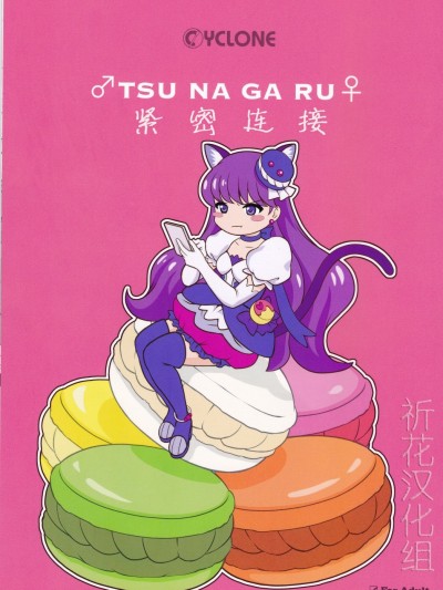 [祈花漢化組]  (COMIC1☆11) [サイクロン(和泉、令泉)] ♂TSU NA GA RU♀ (キラキラ☆プリキュアアラモード)