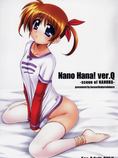 [靴下漢化組] (C80) [こっそり隠れ処 (あいらんど)] Nano Hana! ver.Q -scene of NANOHA- (魔法少女リリカルなのは)