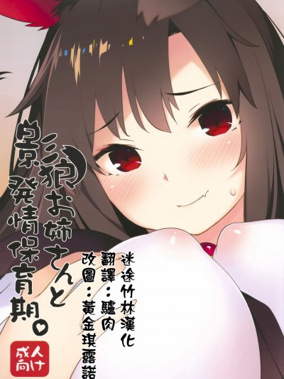 (C93) [IRIOMOTE (沙流)] 影狼お姉さんと発情保育期 C93おまけ本 (東方Project) [[迷途竹林漢化]