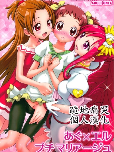 [跪地痛哭個人漢化] (ふたけっと9.5)[ジャム王國(ジャム王子)]あぐ×エル プチマリアージュ(ドキドキ!プリキュア)